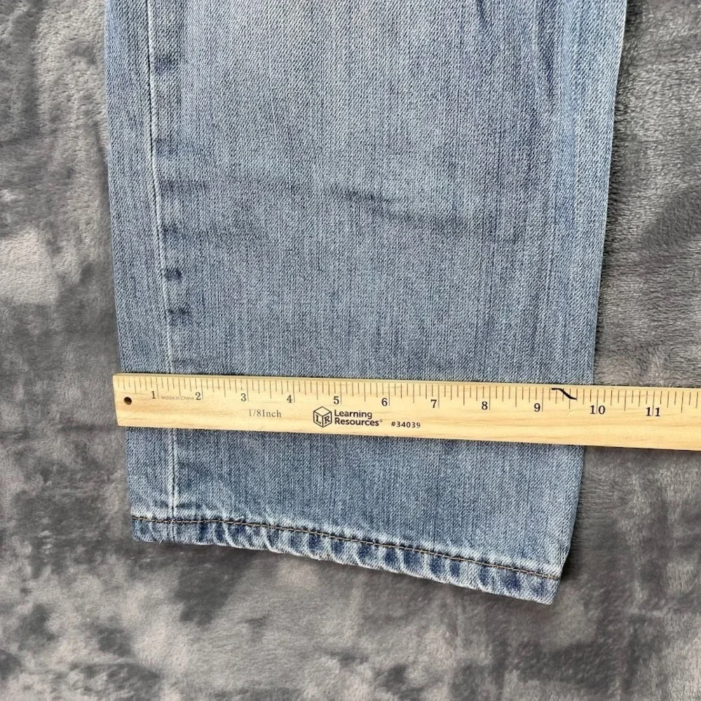 Levi's 569 Jeans Mens 36x30 Fits 38x30 Blue light Wash Straight Relaxed Denim